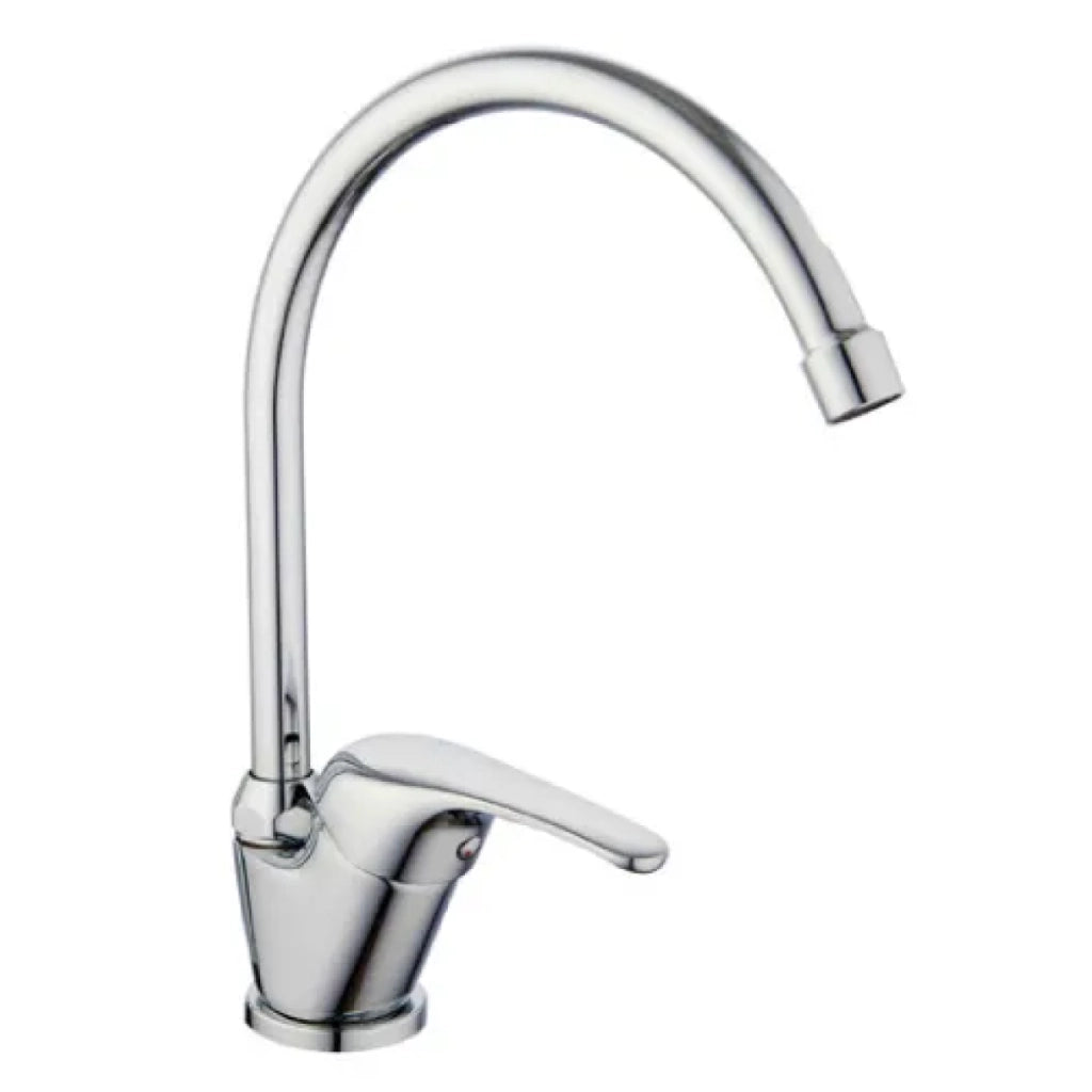 RUBINETTO MISCELATORE MONOCOMANDO PER LAVELLO SERIE BLU 2.0 3/8  Idroweb