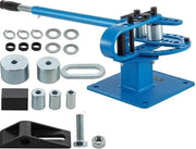 Pijp Buigmachine Manuale - Set per Pijp Buigmachine - 10-25 mm Tubi in Metallo - 7 Matrici di Buigmachine - 180° di Buieggiatura