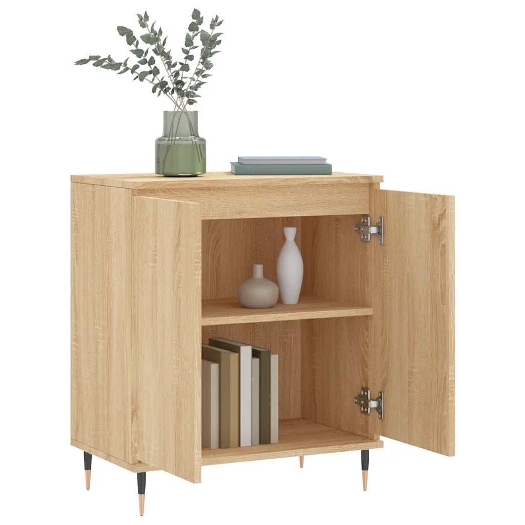 Credenza Rovere Sonoma 60x35x70 cm in Legno Multistrato 827151