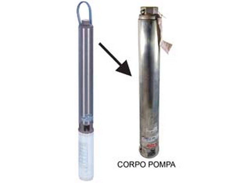 1pz corpo pompa per elettropompa sommersa da 4" mono e trifase kw 1,10 cod:ferx.fer433211