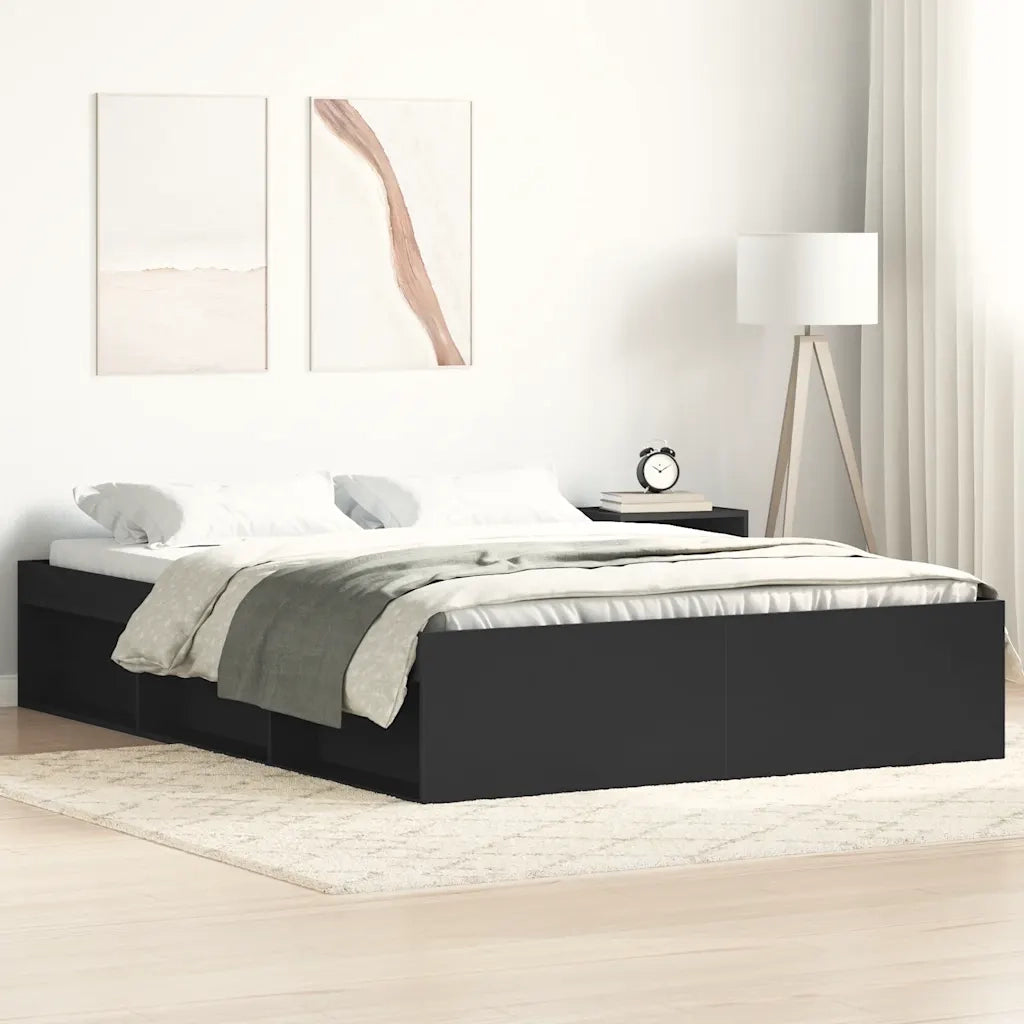 Giroletto Nero 120x190 cm Small Double 3203895