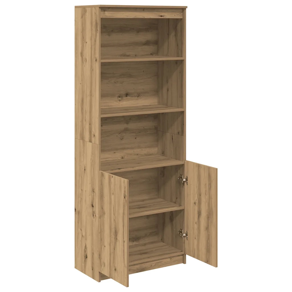 Credenza Rovere Artigianale 70x35x180 cm in Legno Multistrato 3328479
