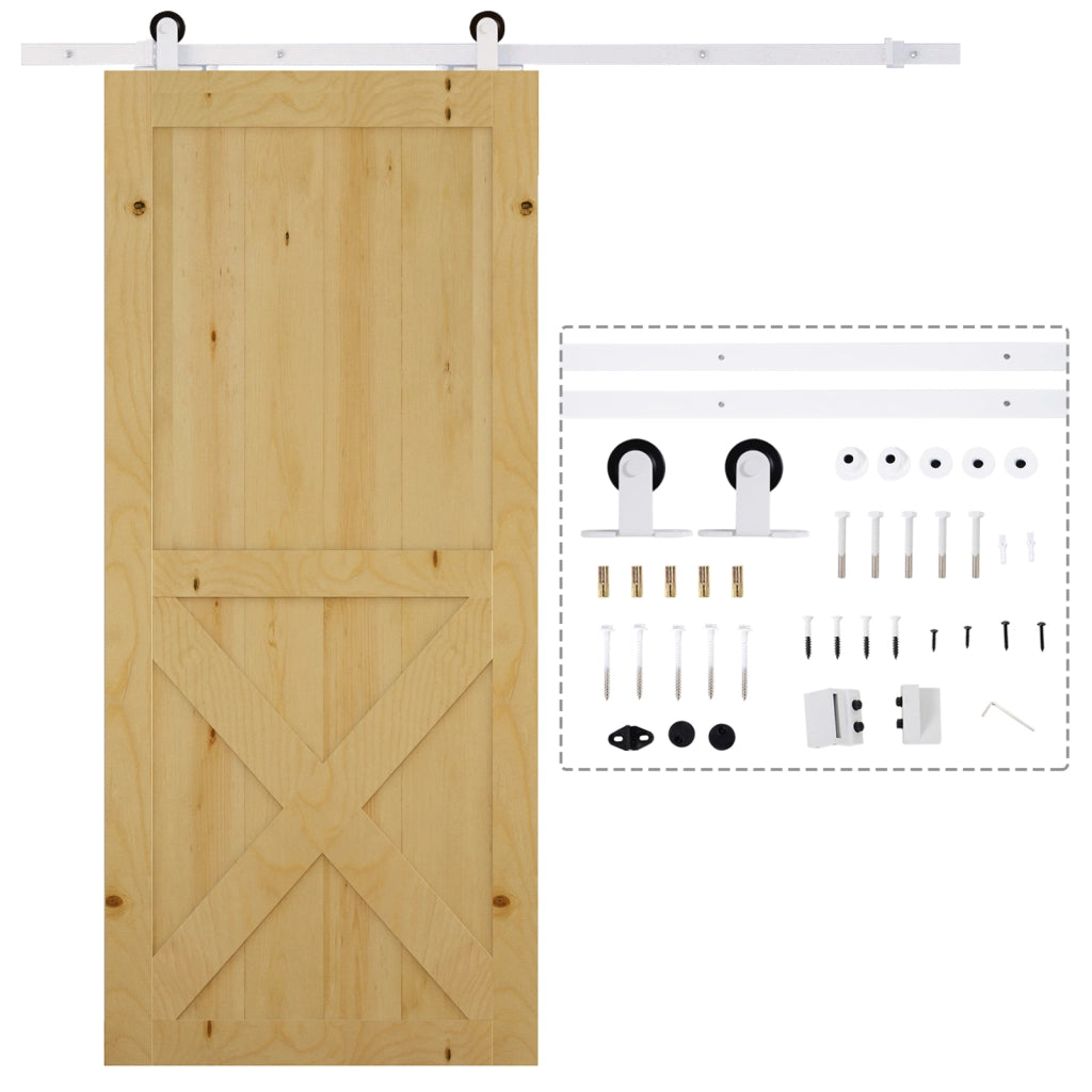Sistema di porte scorrevoli ¨C zephmum ¨C acciaio bianco 183 cm