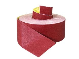 CARTA SPAZIATA CON VELCRO (C824)- - grana 80 - 25 mt