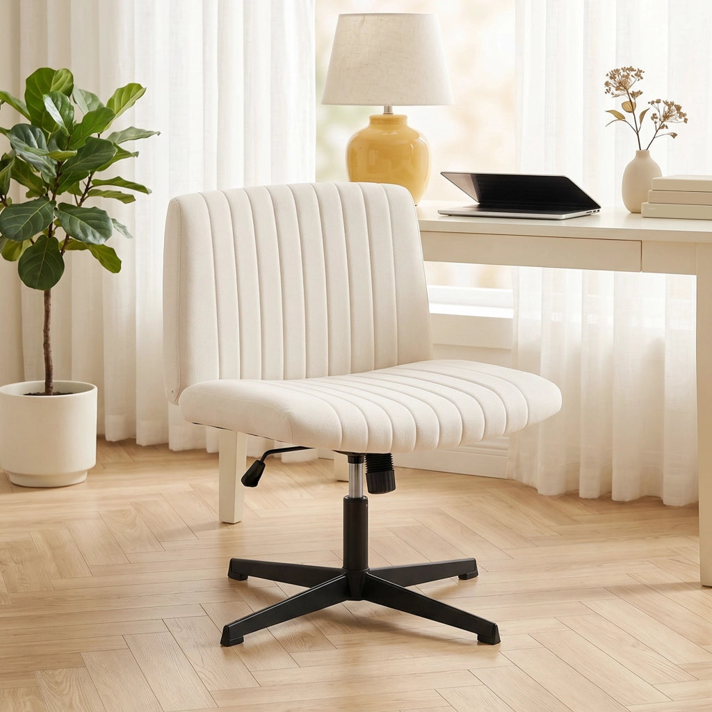 Sedia da ufficio regolabile ¨C Xylo ¨C crema