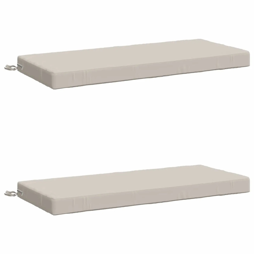Cuscini per Panchina a 2 Pezzi SOEST 2 pz 100% Poliestere 950189