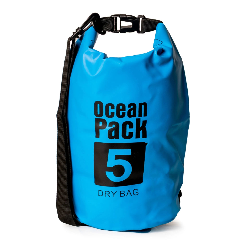 Seniliri, Borsa Impermeabile Capacità 5 lt, blu