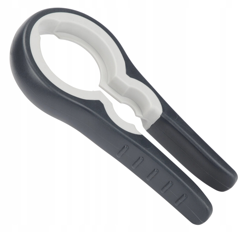 Apribottiglie KADAX per barattoli, bottiglie, tappi, lattine, universale, solido