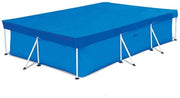 Copertura per piscine in tessuto spesso e impermeabile, resistente all'acqua e alle intemperie, UV-stabile, in poliestere, dimensioni 400*211CM, adatto per piscine sopraelevate, alta protezione