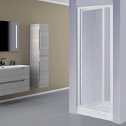 Box Porta Doccia in Acrilico - 1 lato, Apertura Battente Reversibile - Misura: 75 x h185 (AdattabilitÃ  73-78cm)