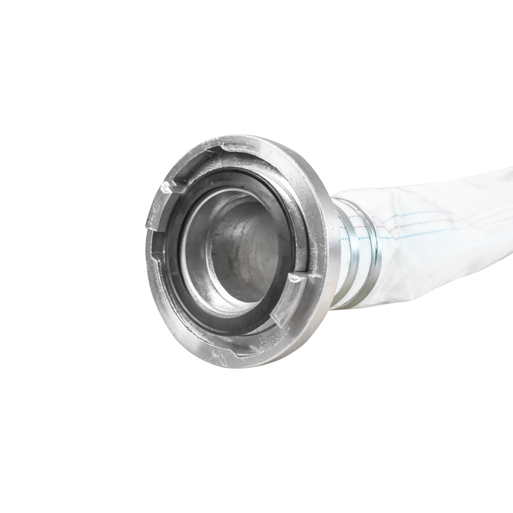 Tubo flessibile per irrigazione/pompaggio in PVC di alta qualità da 4 pollici, lunghezza 30 m con connettore in alluminio, max 10 bar, tela Breckner Germany