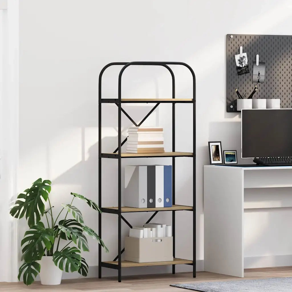 Libreria Rovere Sonoma 60 x 30 x 146 cm Legno multistrato 879858