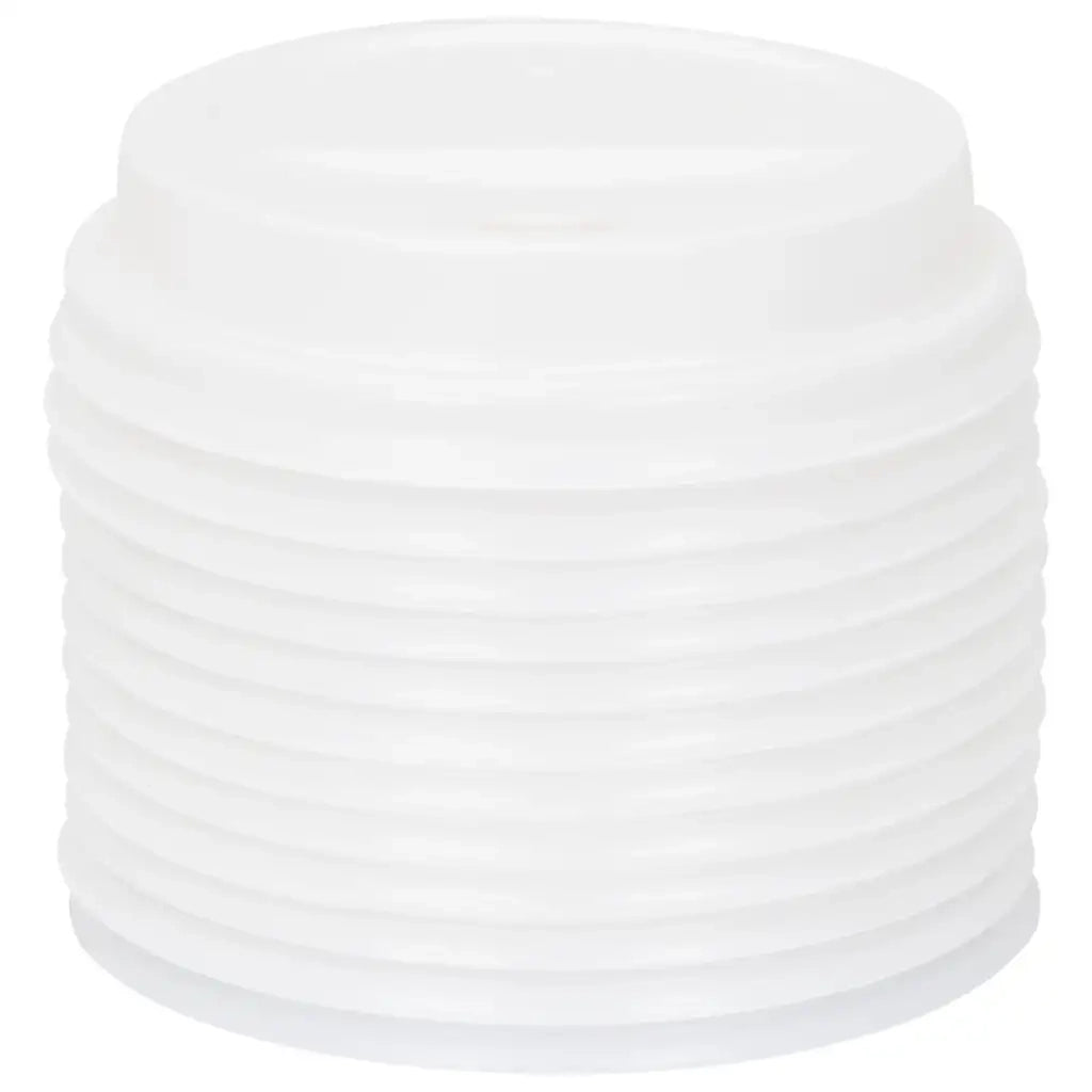 Coperchi Tazze da Caff¨¨ Carta ?80mm 8oz 1000 pz Plastica Bianca CFW5289176