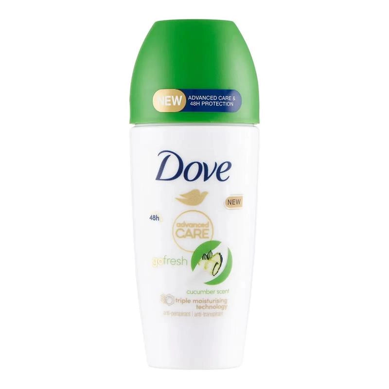 DOVE DEO-ROLL ADVANCED CARE GOFRESH CUCUMBER SCENT 72H - 50ML