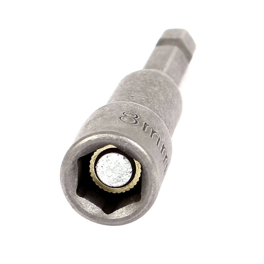 Trade Shop - Inserto Chiave A Bussola Magnetica Attacco 1/4 Per Avvitatore Lunghezza 50mm -