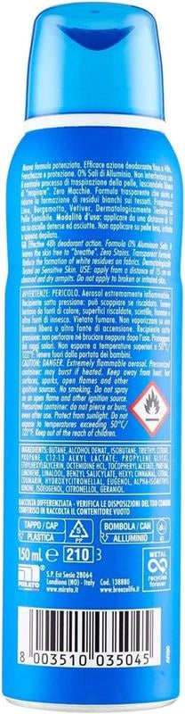 BREEZE DEO SPRAY 150 ML SPORTING