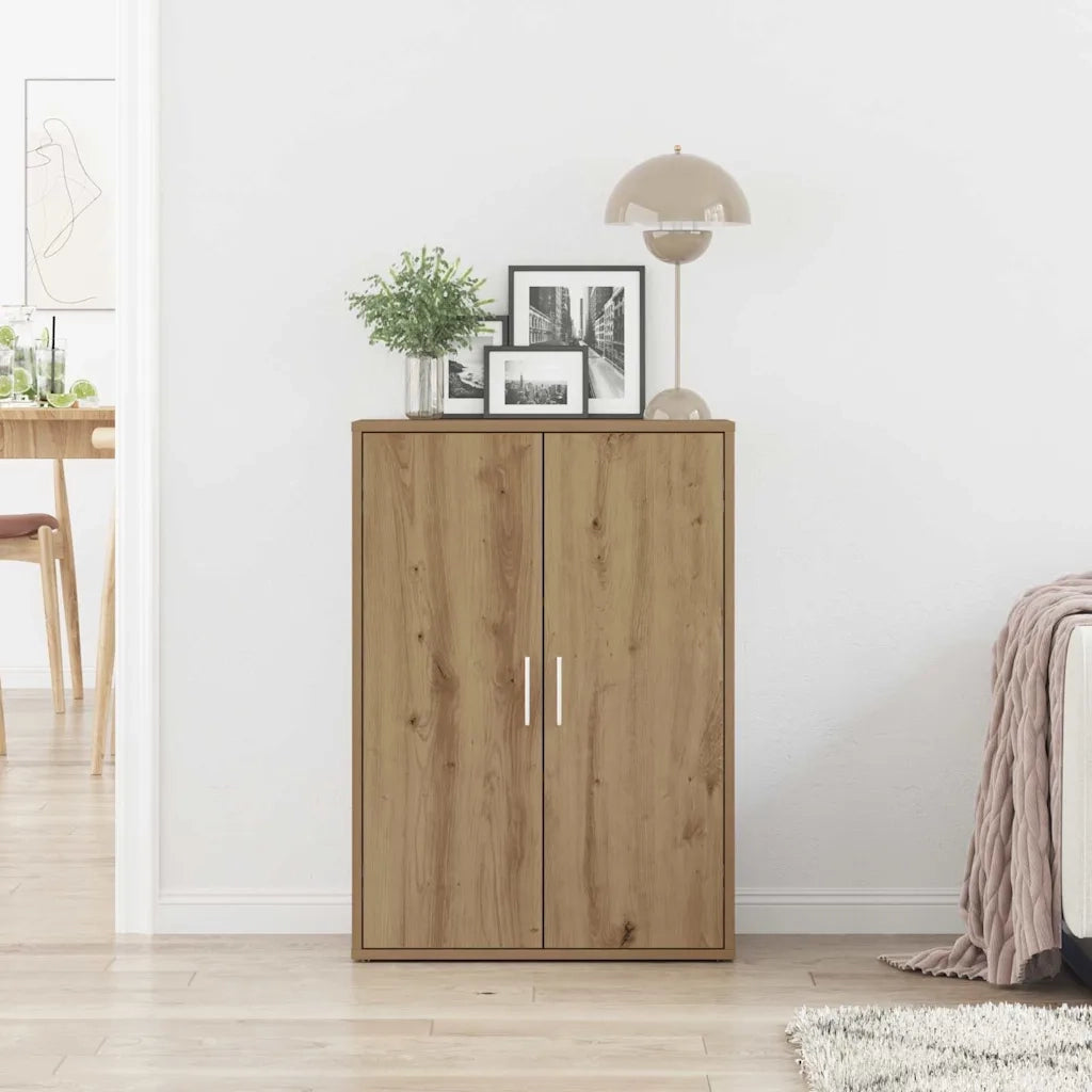 Credenza-Buffet-Armadio da cucina Rovere artigianale 60 x 31 x 84 cm Legno multistrato 244552