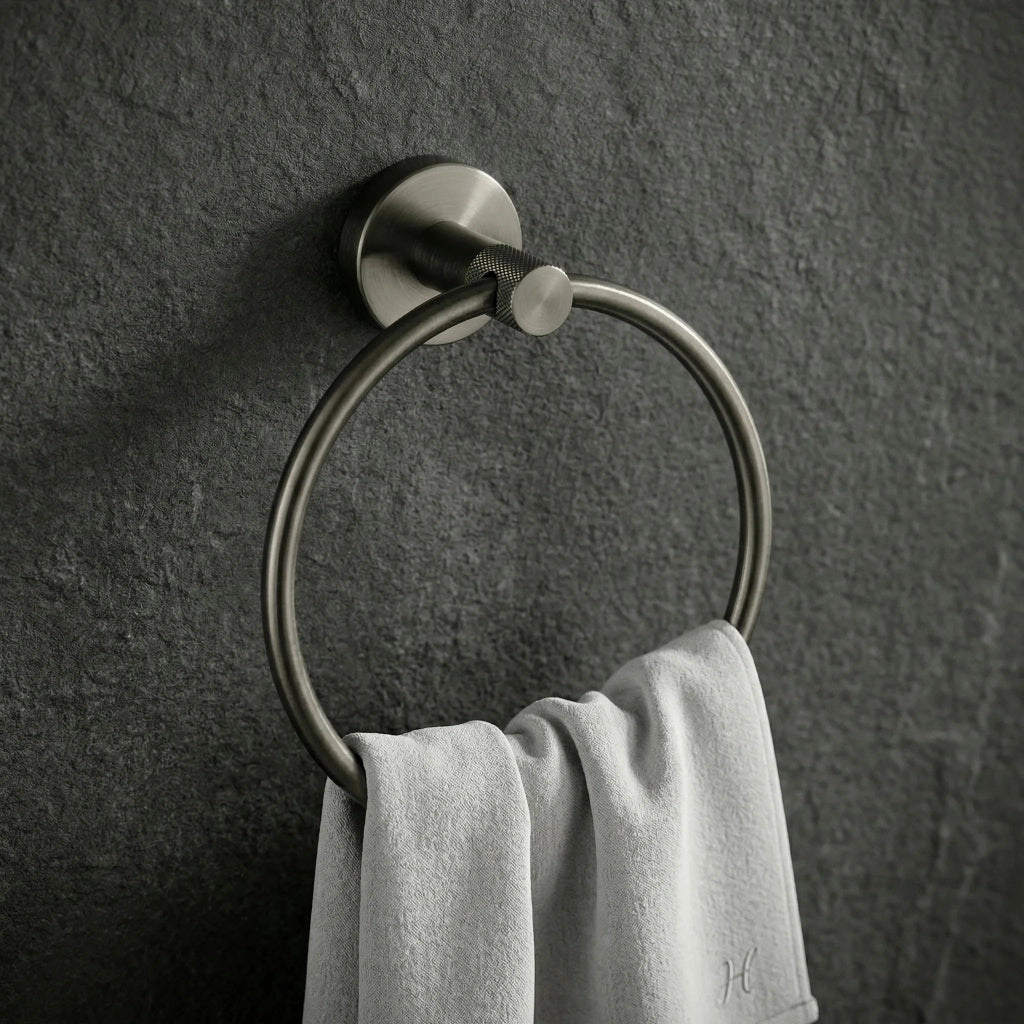 Portasciugamano Da Bagno Ring 6610 Modern Titan