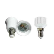 ADATTATORE PORTALAMPADA Da E14 a E27 - LAMPO
