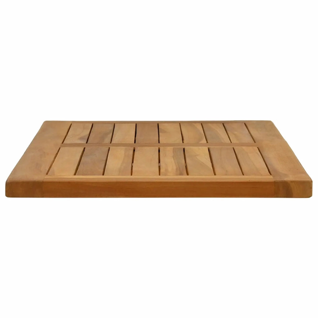 Piano del tavolo Rettangolare Legno di teak solido Naturale 42033165