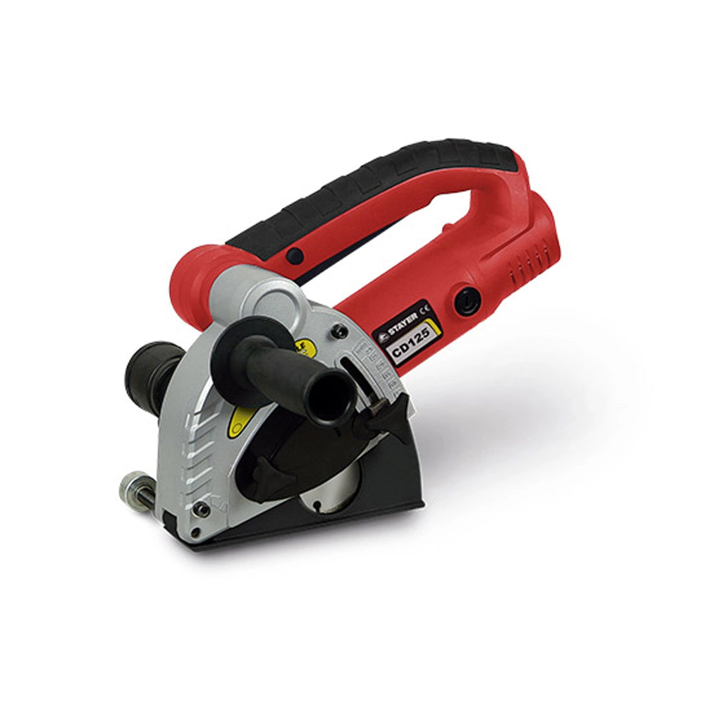 SCANALATRICE SCANALATORE TRACCIATRICE TAGLIADISCHI FRESA MURO 125mm CD125 STAYER