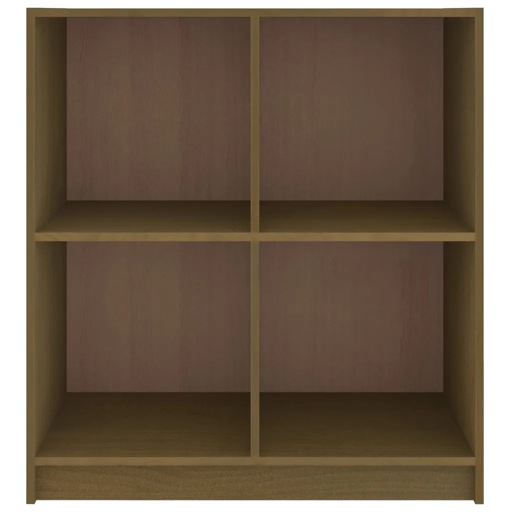 Credenza | Madia | Buffet da pranzo | Armadio da pranzo Marrone Ambra 70x33x76 cm in Legno Massello di Pino
