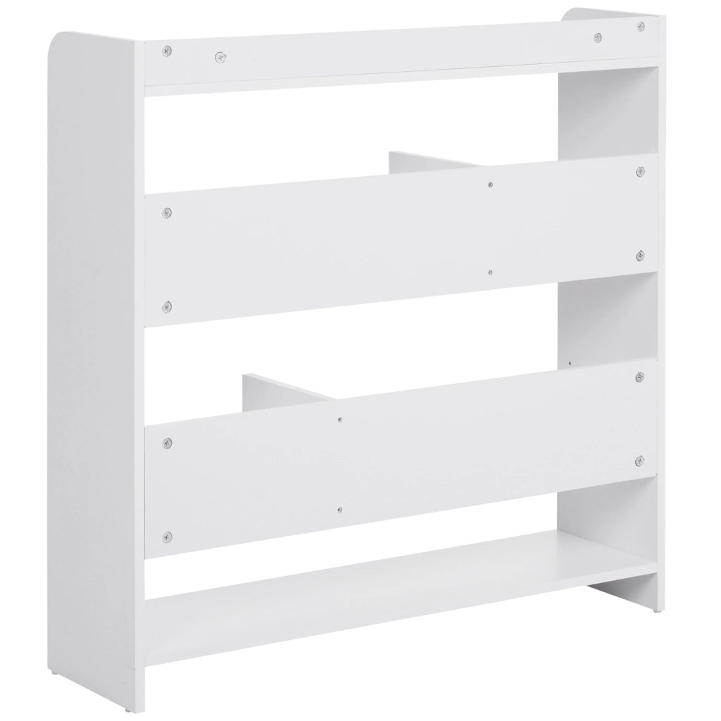 Libreria scaffale mobile ¨C Minimal ¨C Bianco 90x24x91 cm