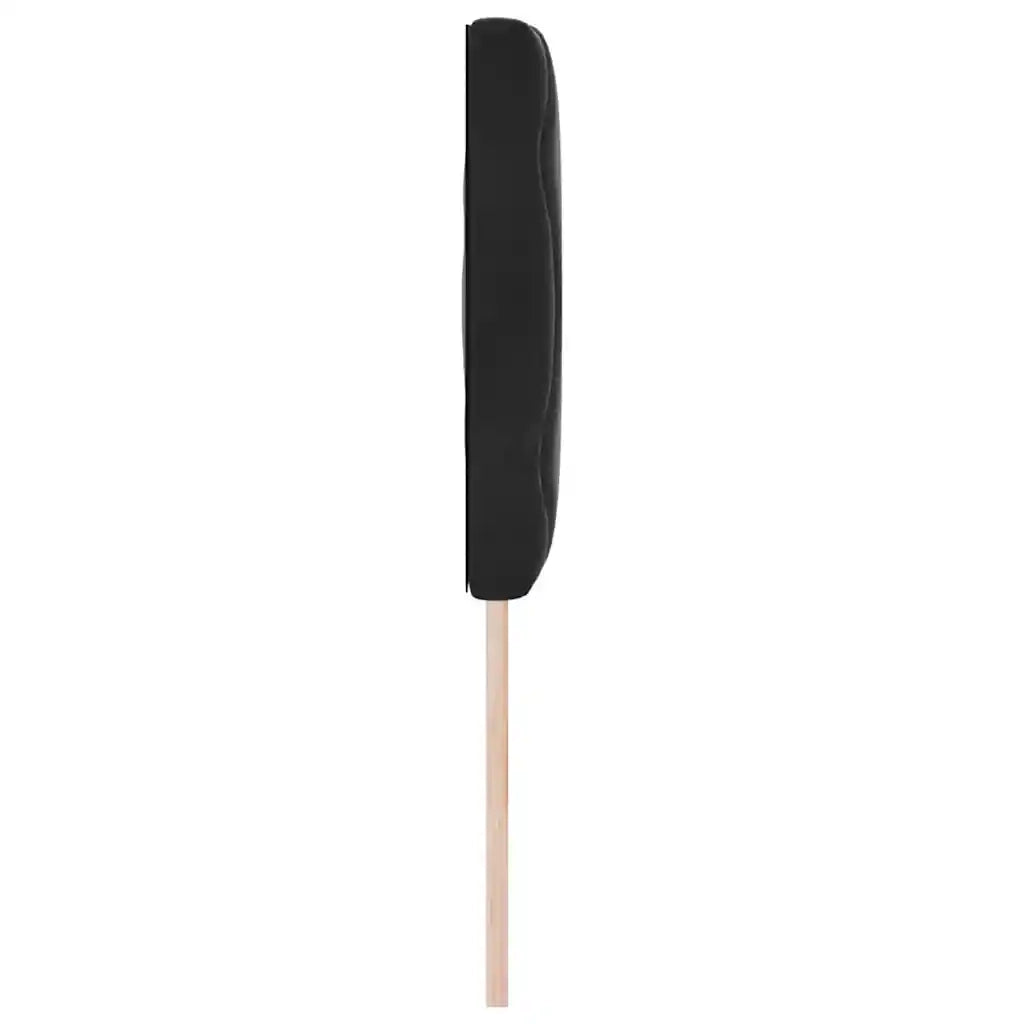Testiera | Testata LED Nero 144 cm Velluto