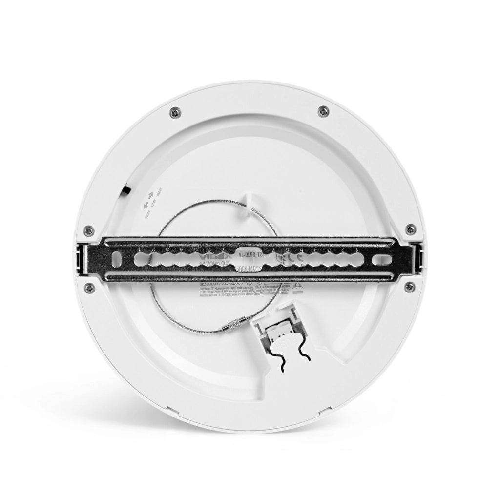 Plafoniera LED rotonda 12W 3CCT bianca Videx DL6R