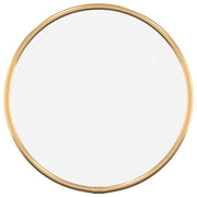 Specchio da Parete | Specchio decorativo Dorato ? 20 cm Rotondo