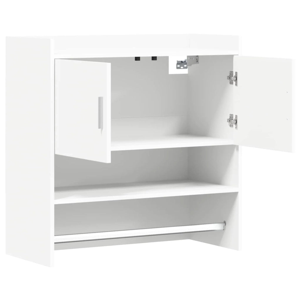 Scaffale da parete A parete Bianco 80 x 36 x 80 cm 8011379