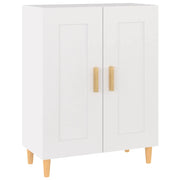 Credenza | Madia | Buffet da pranzo | Armadio da pranzo Bianca 69,5x34x90 cm in Legno Multistrato