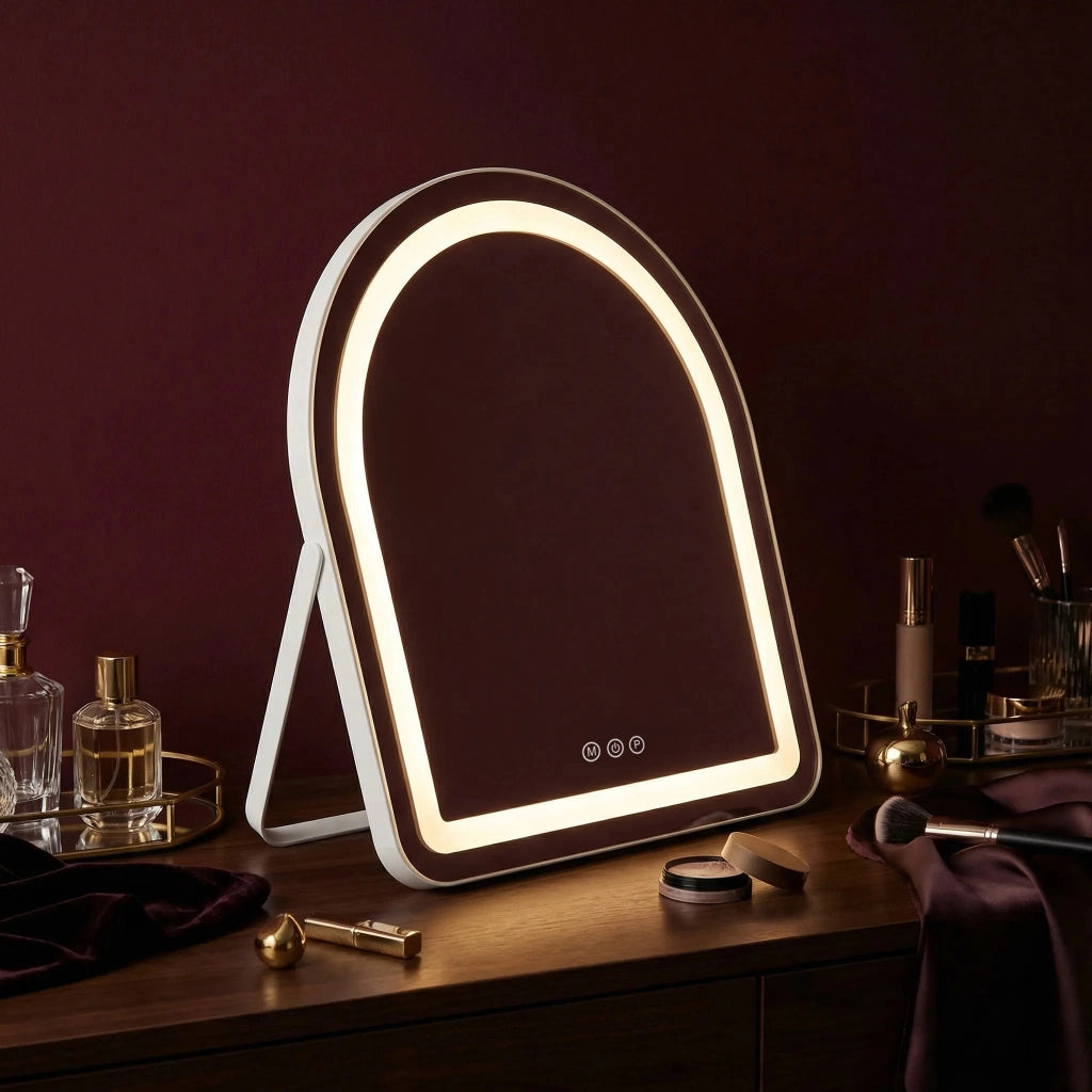 Specchio Led Glam White 40x45cm