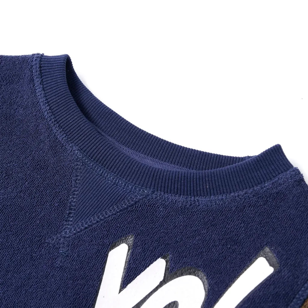 Felpa da Bambino Blu Marino 128 13447