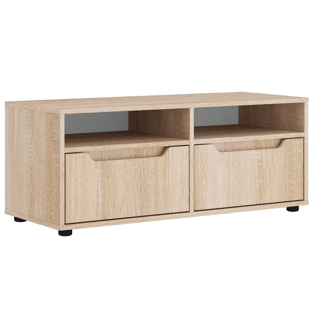 Mobile TV-Credenza per TV-Console TV VISNES Rovere Sonoma 100x40x38 cm Legno Multistrato