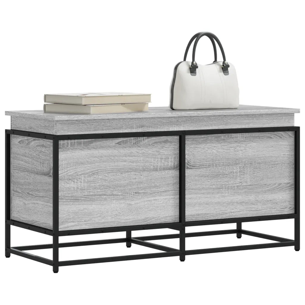 Contenitore con Coperchio Grigio Sonoma 100x40x51,5 Truciolato CFW8938920
