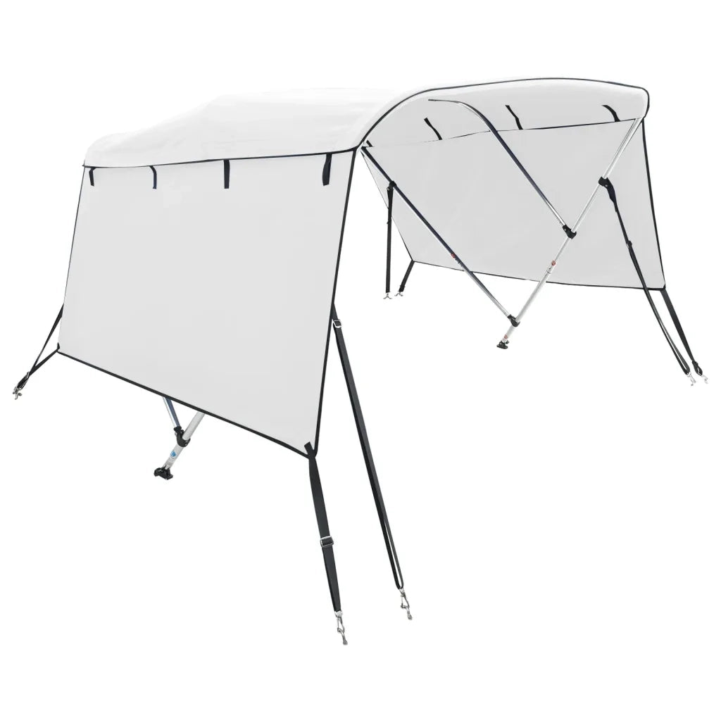 Bimini di Prua con Pareti Laterali 3 Archi 183x(170-182)x137cm CFW4503798