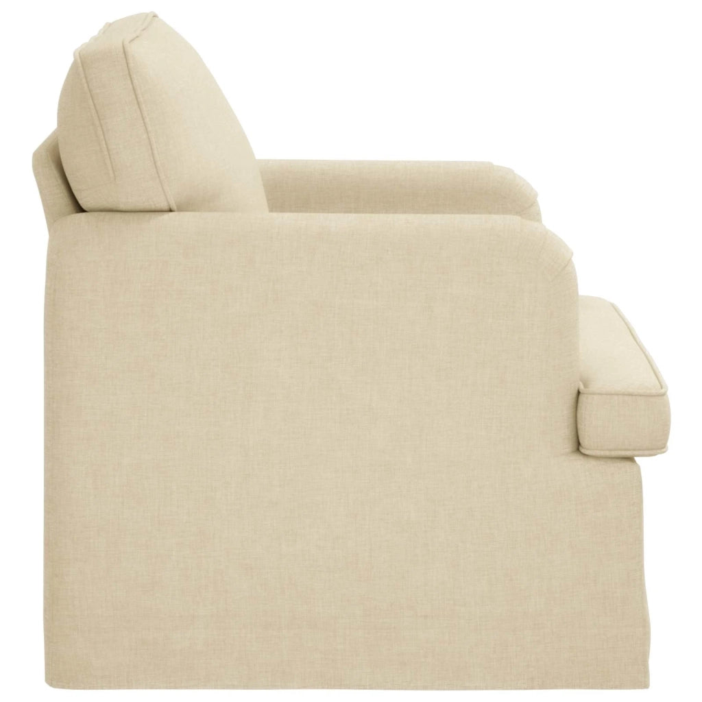 Divano Crema 84 x 80 x 85 cm Tessuto