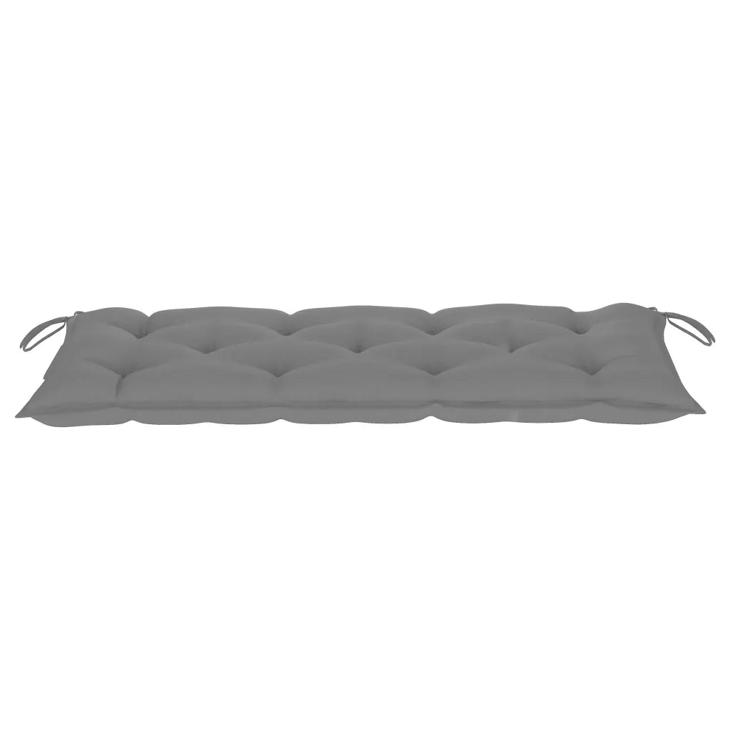 Panca da Giardino con Cuscino 120 cm in Bambù 3063892