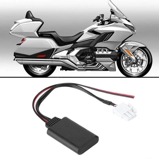 Cavo audio Bluetooth 3-pini AUX adattatore wireless per Goldwing GL1800