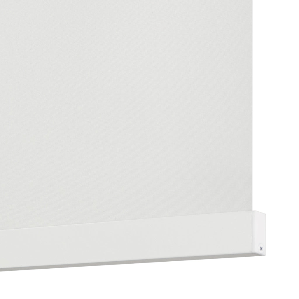 VIEWTEX Tenda a rullo motorizzata con cassetto Oscurante/Termico Bianco 75 X 190cm - Made in Europe - 5 anni di garanzia
