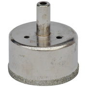 Foretto diamantato ad umido trapano avvitatore attacco a stelo diametro 10mm *** misura 55 mm, confezione 1