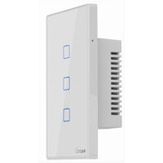 Trade Shop - Interruttore Sonoff Smart 3 Canale Controller Wifi Placca Touch Domotica T2us3c -