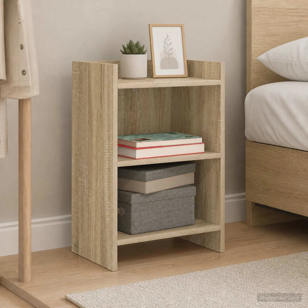 Comodini 2 pz Rovere Sonoma 40 x 30 x 60 cm 8011000