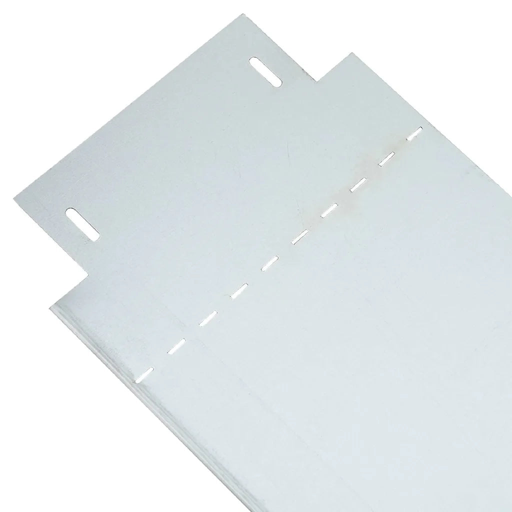 Bordure per prato 30 pcs Argento 100 x 25 x 0,07 cm