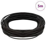 Cordino in Pelle Marrone Scuro ?1,5 mm x 5 m Pelle CFW3042749