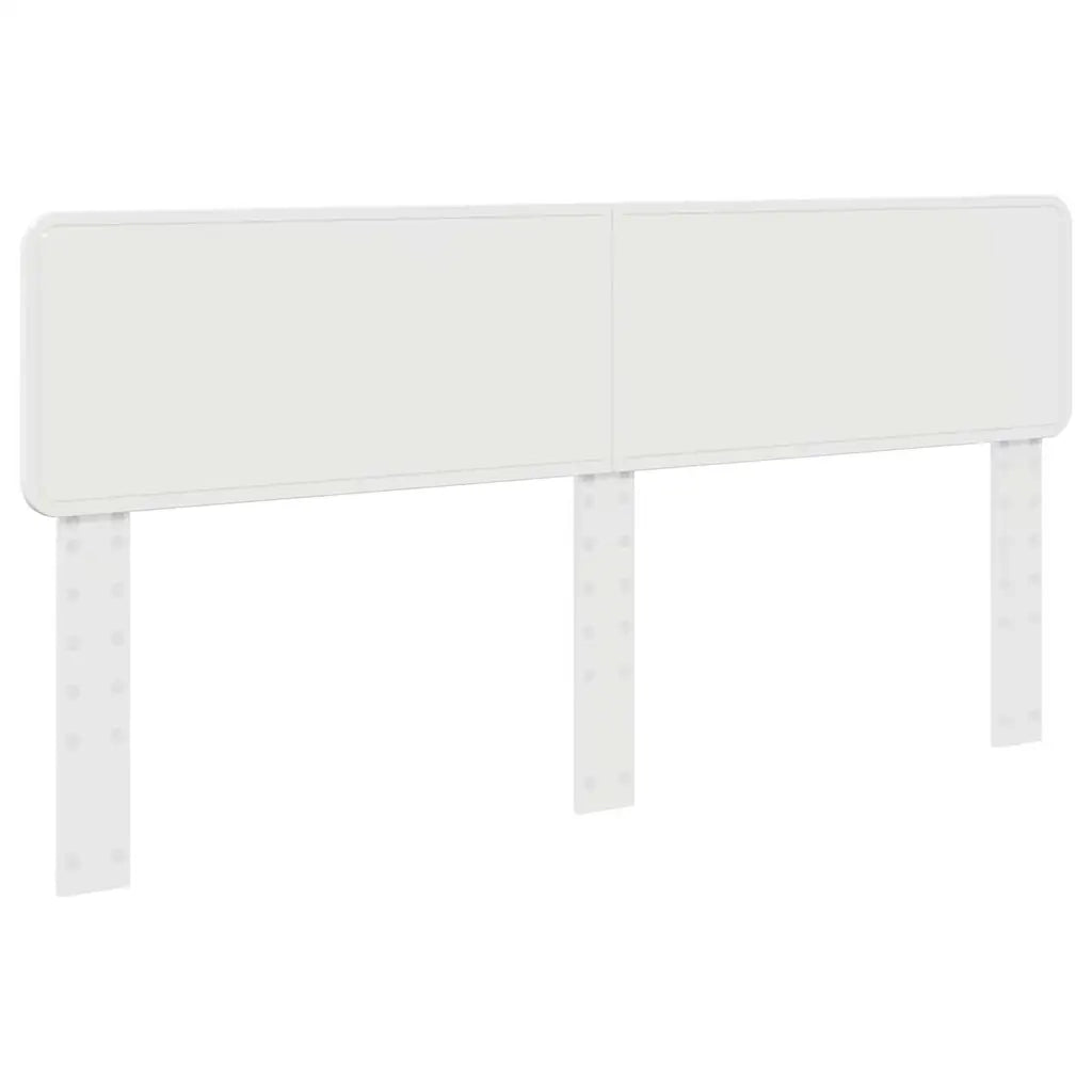 Testiera-Testata-Testiera Decorativa Bianco 200 cm Legno multistrato 660382