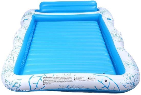 Sedia Ombrellone Inflatabile per 2 Persone - Ombrellone con Cuscino - PVC Robusto - Sedia Ombrellone Galleggiante - Progettata per il Comfort - 81,9 x 53,9 cm - Sedia Ombrellone Inflatabile