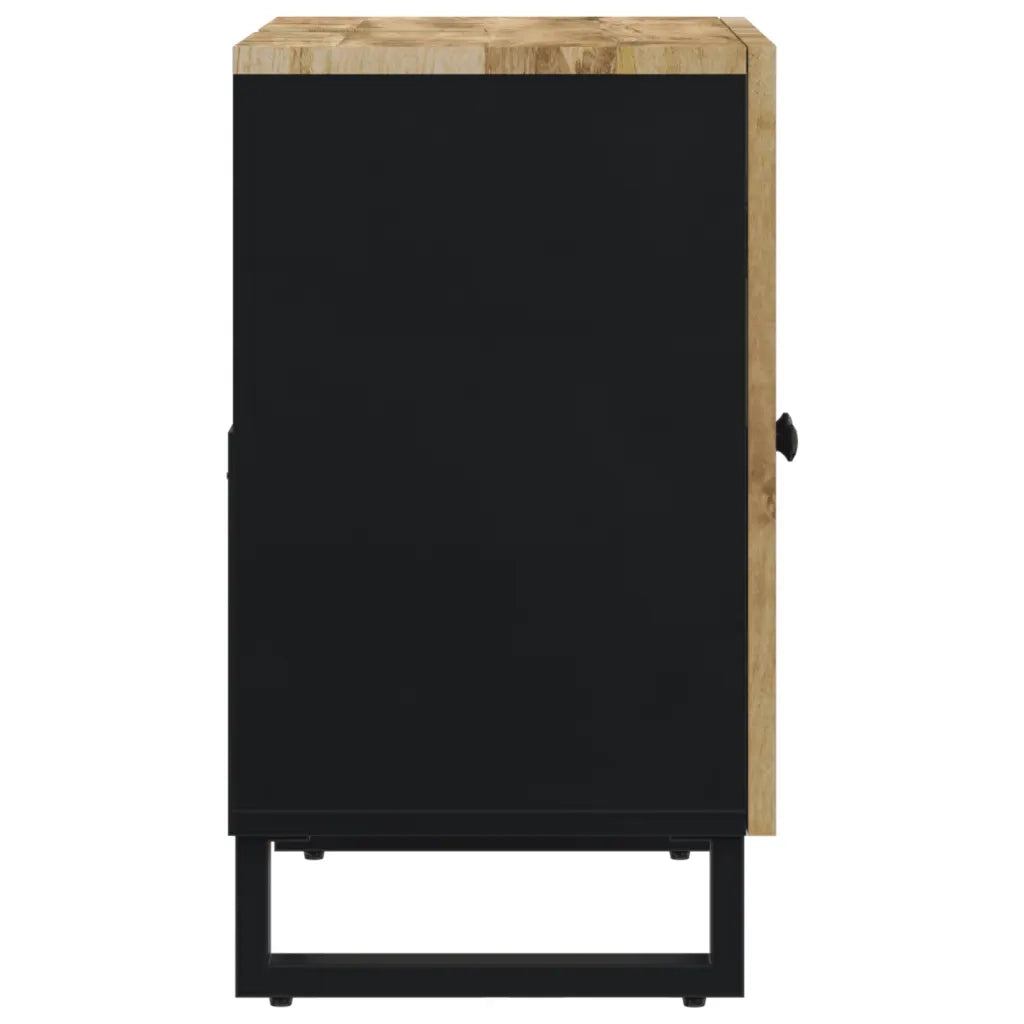 Mobile Lavabo-Armadietto da bagno 62x33x58cm Legno Massello Mango Legno Multistrato 199671