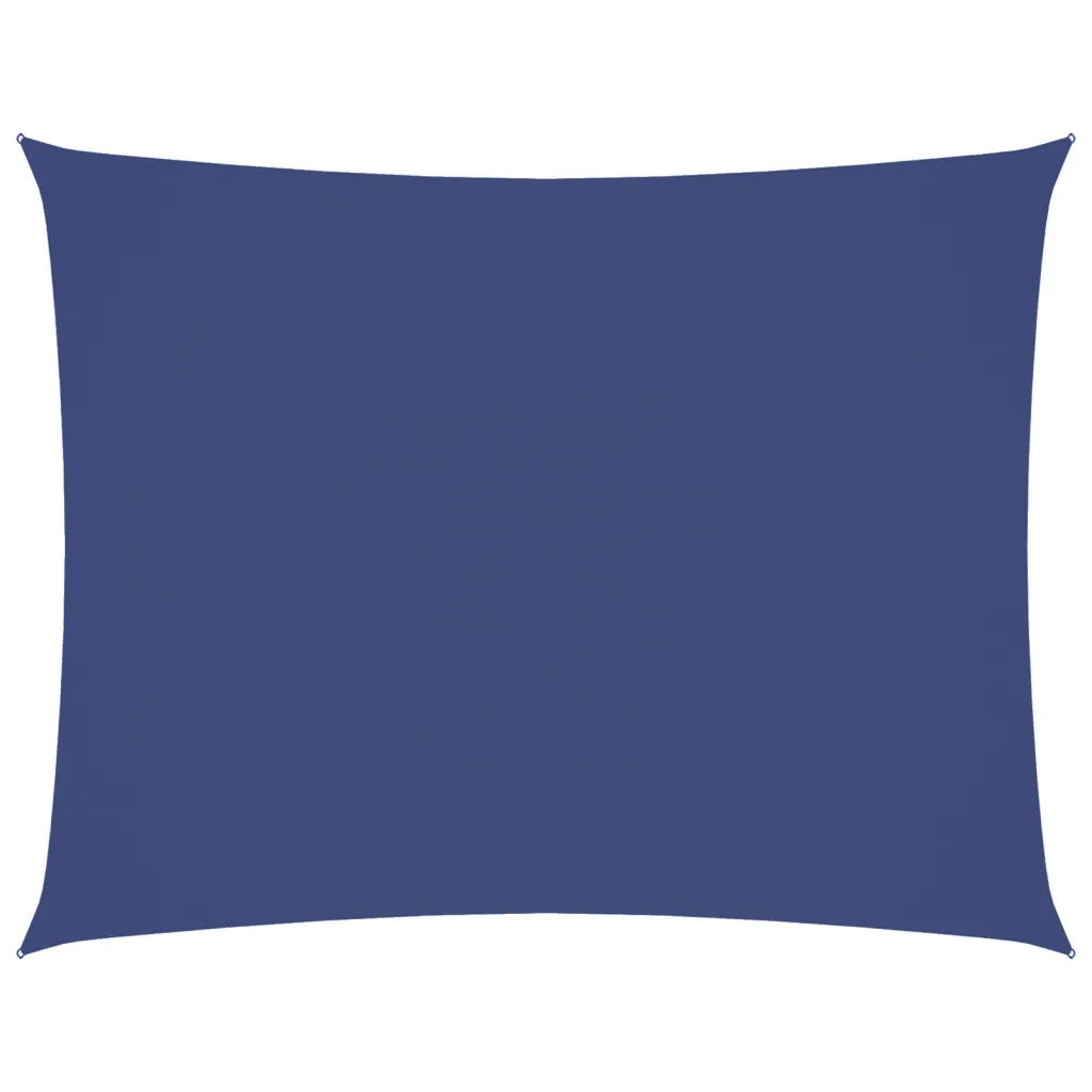 Vela Ombreggiante-Parasole a vela Oxford Rettangolare 3,5x4,5 m Blu